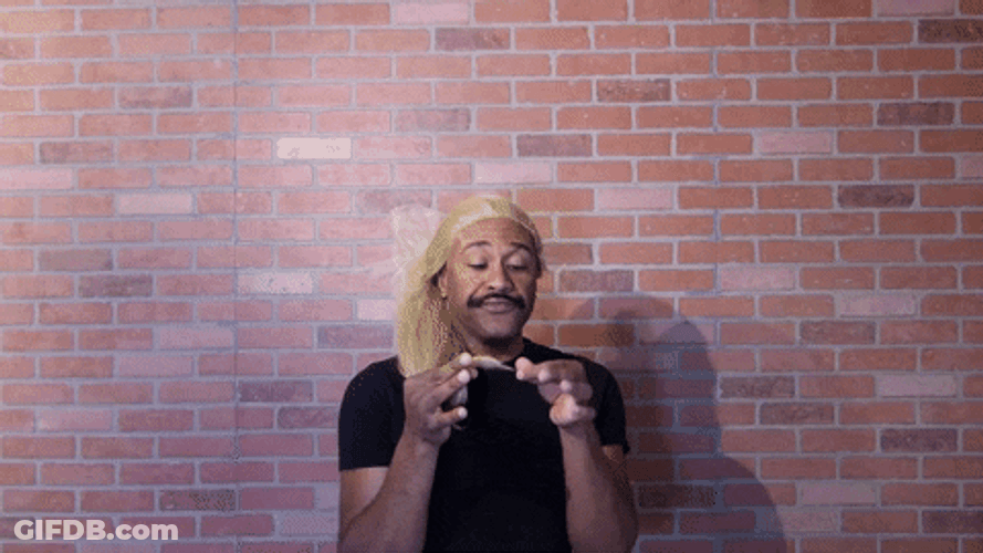 Blonde Hair Pulling GIF