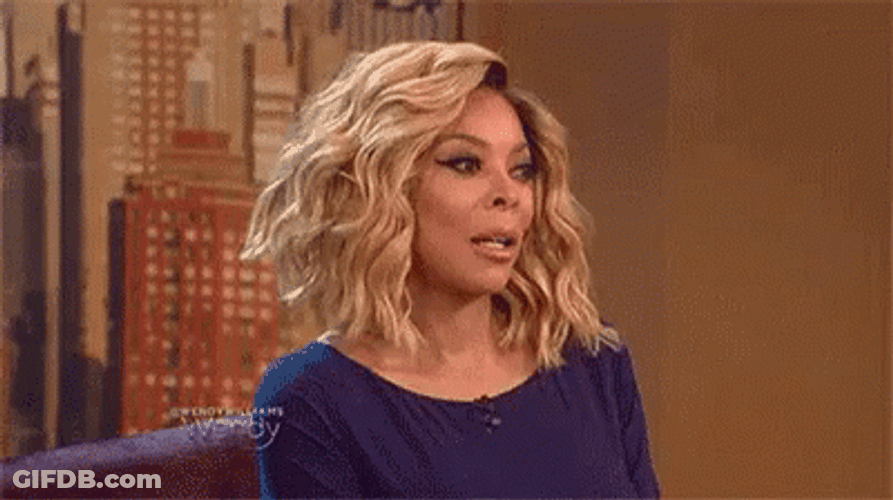 Blonde Hair Wendy Williams Licking Lips GIF