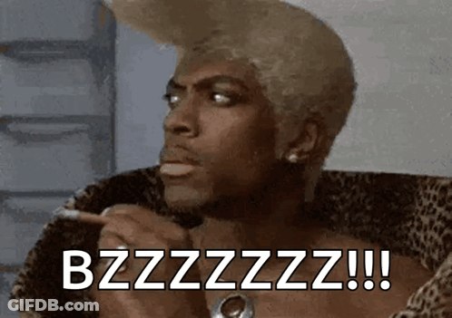 Blonde Man Saying Bzzzzzz GIF