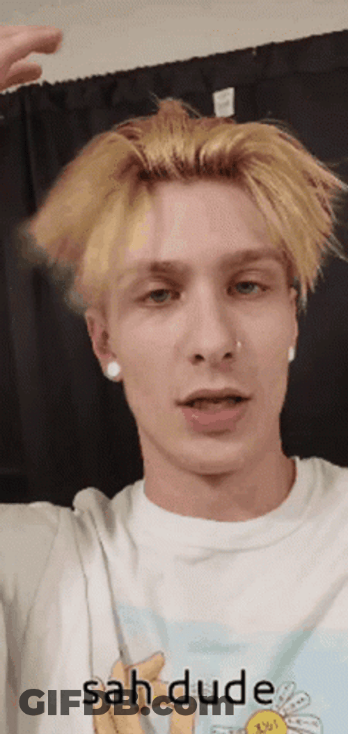 Blonde Man Suh Dude GIF