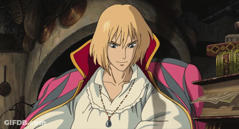 Blonde Man With Blue Stone Necklace GIF