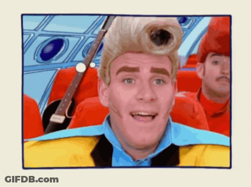Blonde Man With Guitar GIF