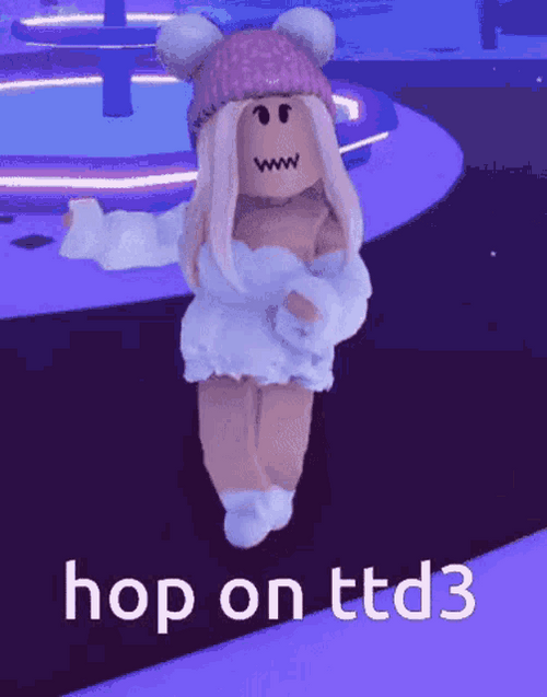 Blonde Roblox Dancing GIF