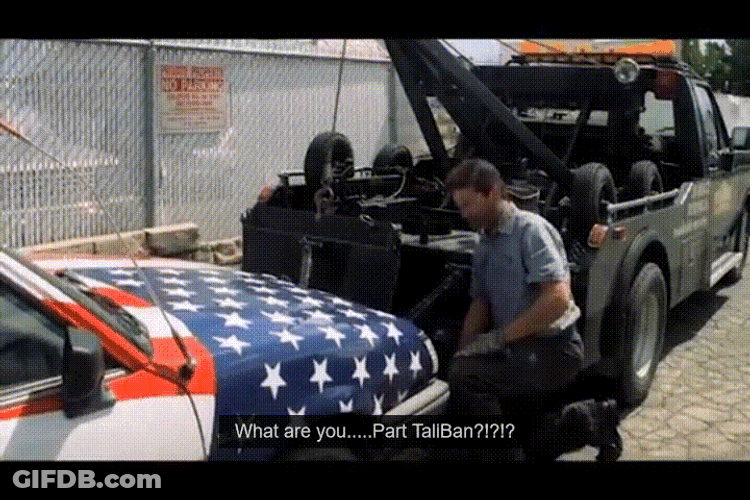 Blonde Suspicious Ask Taliban GIF