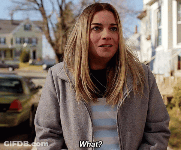 Blonde Woman Feel Anxious Wut GIF