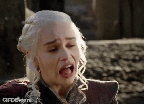 Blonde Woman Funny Face Tongue Out GIF