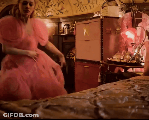 Blonde Woman In White Hat Saying You're White GIF