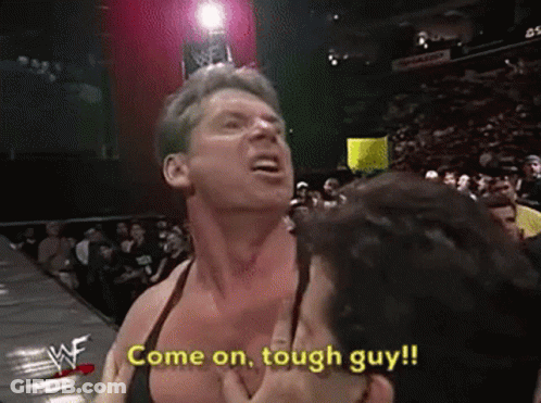 Blonde Woman Making Angry Face GIF