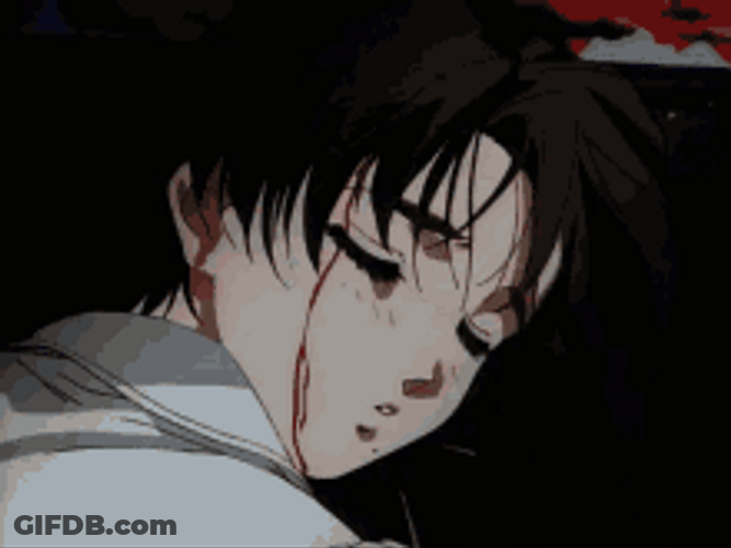 Blood C Dead Kid Looks Like Asleep GIF