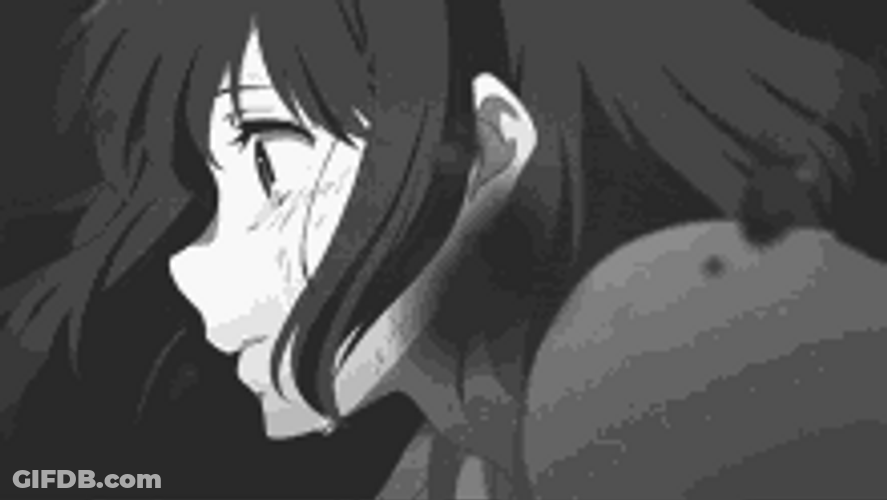 Blood C Sad & Emotional GIF
