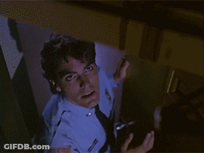 Blood Dripping From Door Frame GIF
