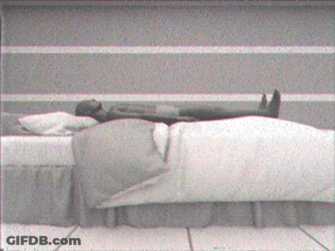 Blood Dripping From Under The Bed GIF
