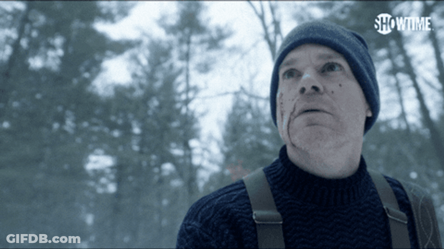 Blood Dripping On Face GIF
