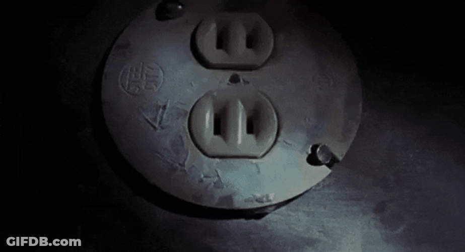 Blood Dripping Socket GIF