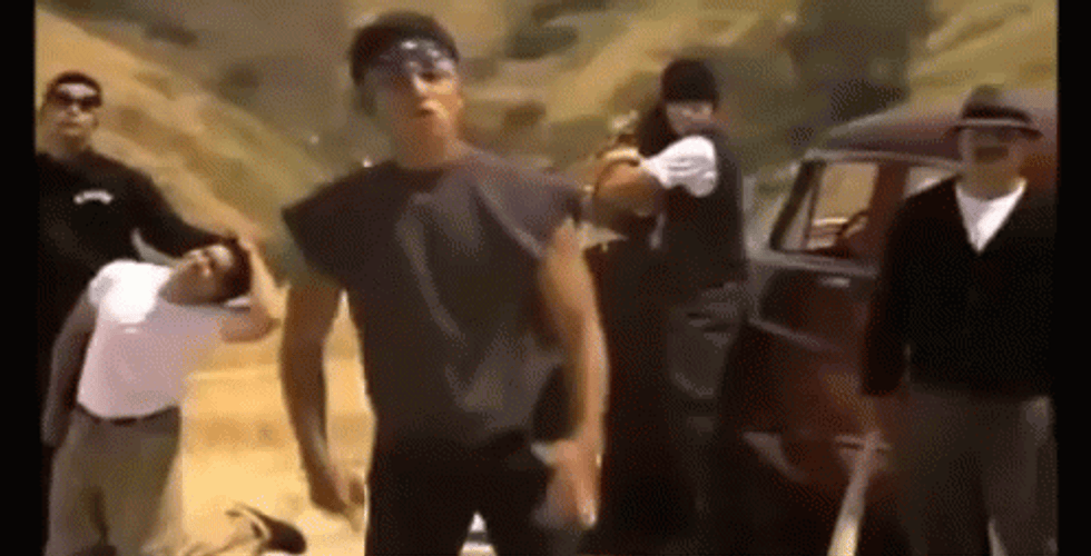 Blood In Blood Out About To Fight GIF