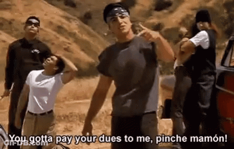 Blood In Blood Out Asking Payment GIF