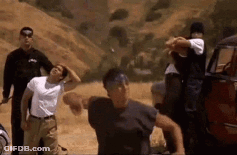 Blood In Blood Out Getting Stick GIF