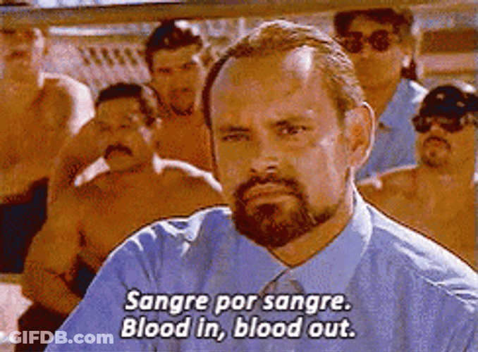 Blood In Blood Out Serious Talk GIF
