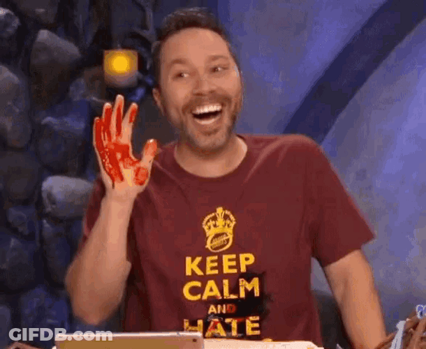Blood On Palm GIF