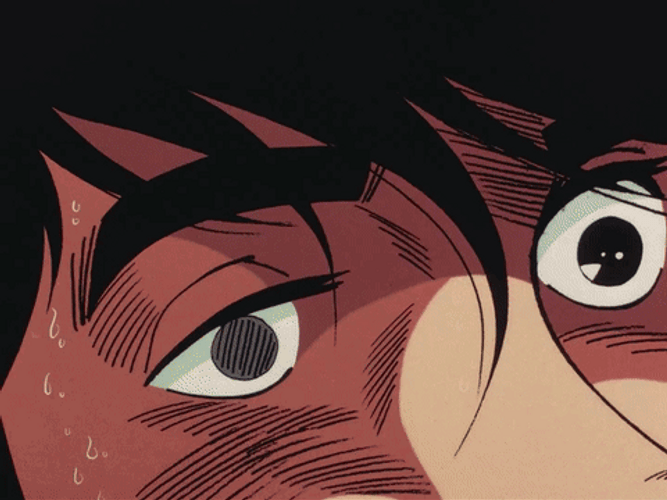 Blood Splatter Ashita No Joe GIF