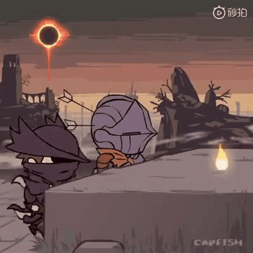 Bloodborne Different Characters Chibi GIF
