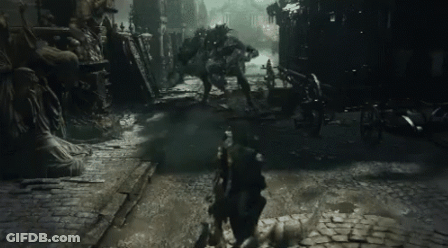 Bloodborne Evil Elements Following GIF
