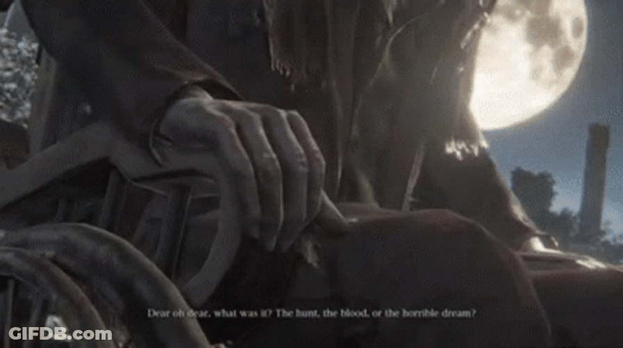 Bloodborne Gehrman The First Hunter GIF