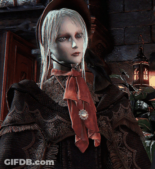 Bloodborne The Doll Idle Animation GIF