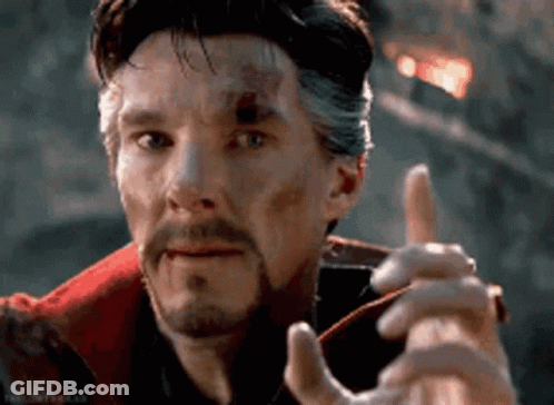 Bloodied Man With Beard Holding Something GIF