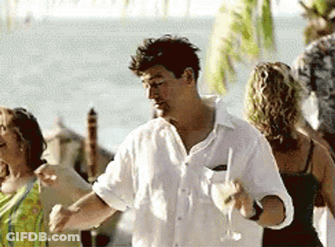 Bloodline John Rayburn Dancing On The Beach GIF