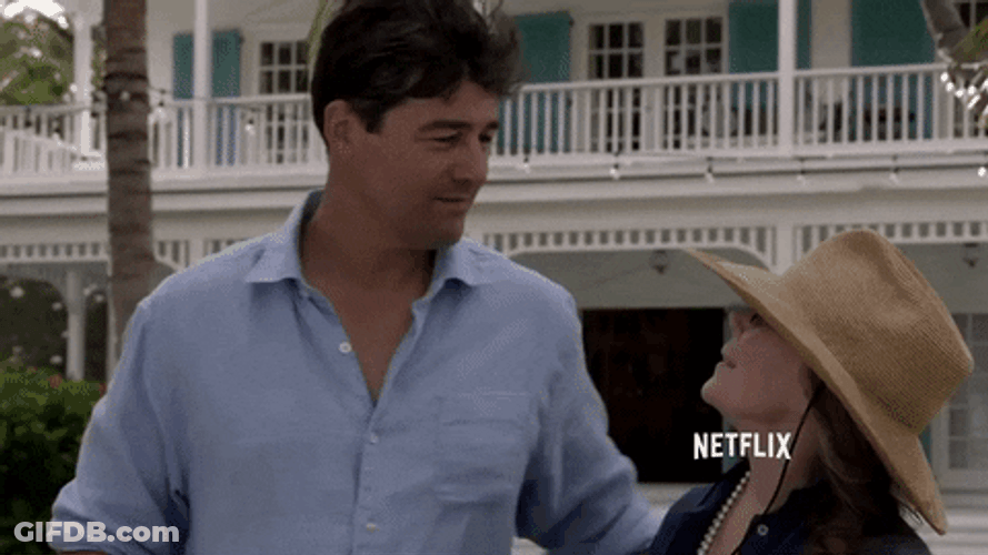 Bloodline John Rayburn Hugging Sally GIF
