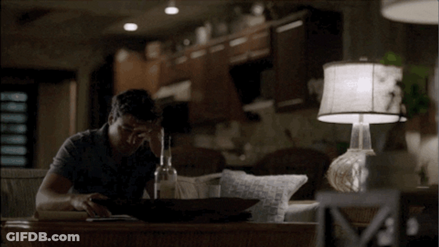 Bloodline John Rayburn Thinking GIF