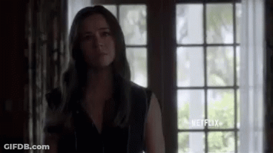 Bloodline Meg Rayburn Slowly Walking GIF