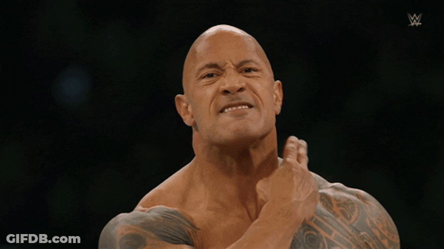 Bloodline The Rock Raising One Finger GIF