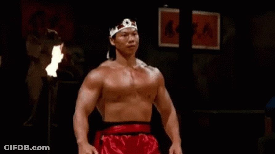 Bloodsport Chong Li Kung Fu Fighter GIF