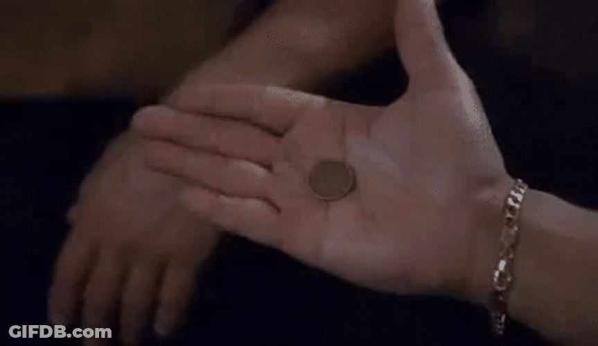 Bloodsport Toss Coin Fight GIF