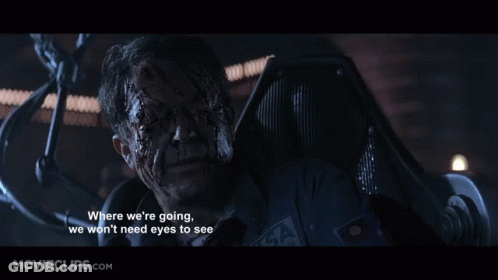 Bloody Man Where We're Going Won't Need Eyes GIF