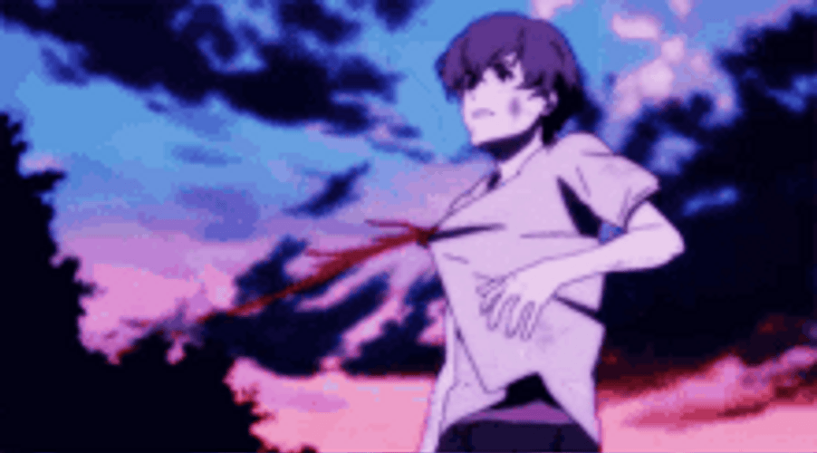 Bloody Shots Fired Anime GIF
