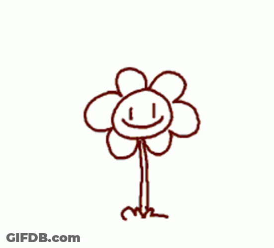Blooming Flower Wiggle GIF