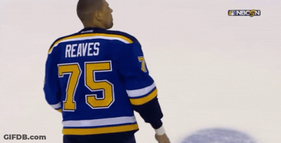 Blow A Kiss Ice Hockey Player Ryan Reaves GIF
