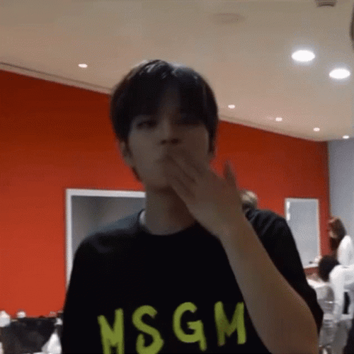 Blow Kiss Kpop Skz GIF