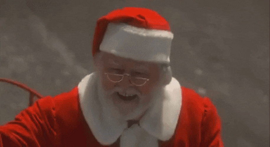 Blow Kiss Santa Claus GIF