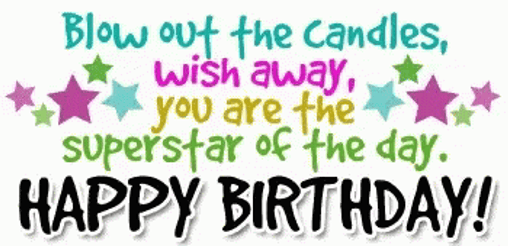 Blow The Candles Happy 4Th Of July Birthday GIF