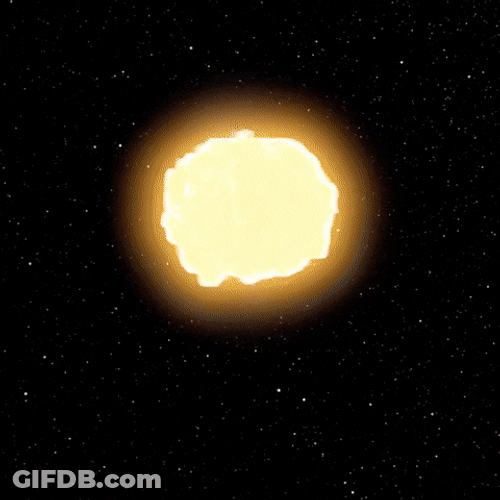 Blow Up Planet Explosion GIF