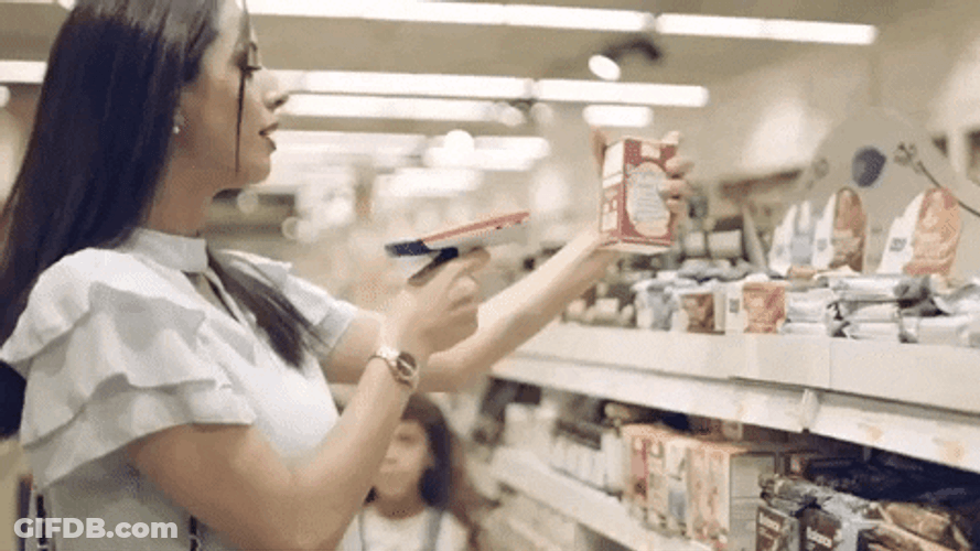 Blowing Barcode Scanner Like Raygun GIF