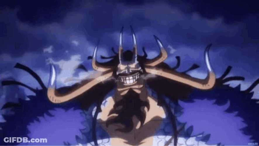 Blowing Smoke Kaido Walking GIF