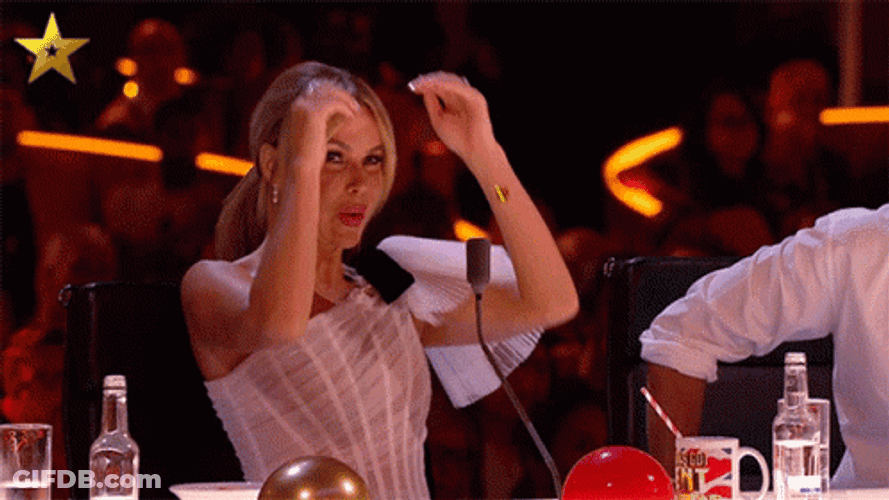 Blown Away Amanda Holden GIF