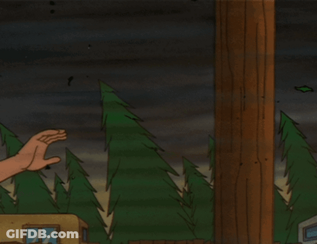 Blown Away Holding On GIF
