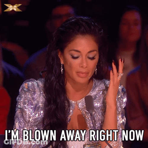 Blown Away Nicole Scherzinger GIF