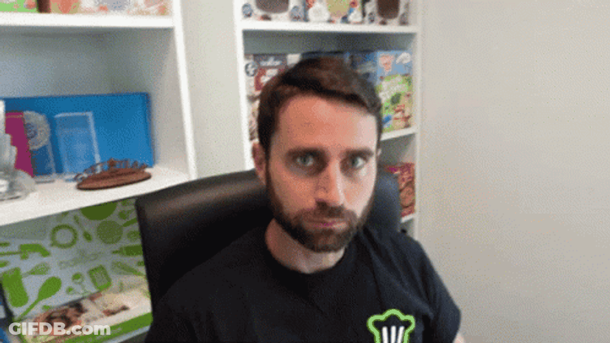 Blown Away Wow White Guy GIF